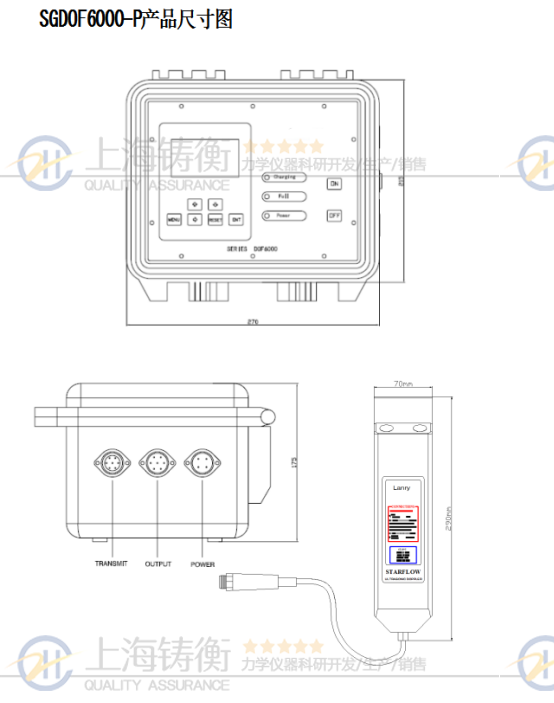 SGDOF6000-P明渠***流量計